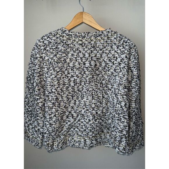 St. John Couture Amour Embellished Tweed Jacket Size 16 - Picture 7 of 12